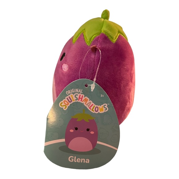Glena the Eggplant Purple 5” Squishmallow - Picture 2 of 5